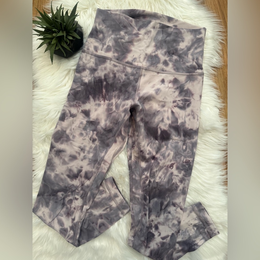 Lululemon | Align Leggings | Diamond Dye Purple Pink | Size 6 | EUC